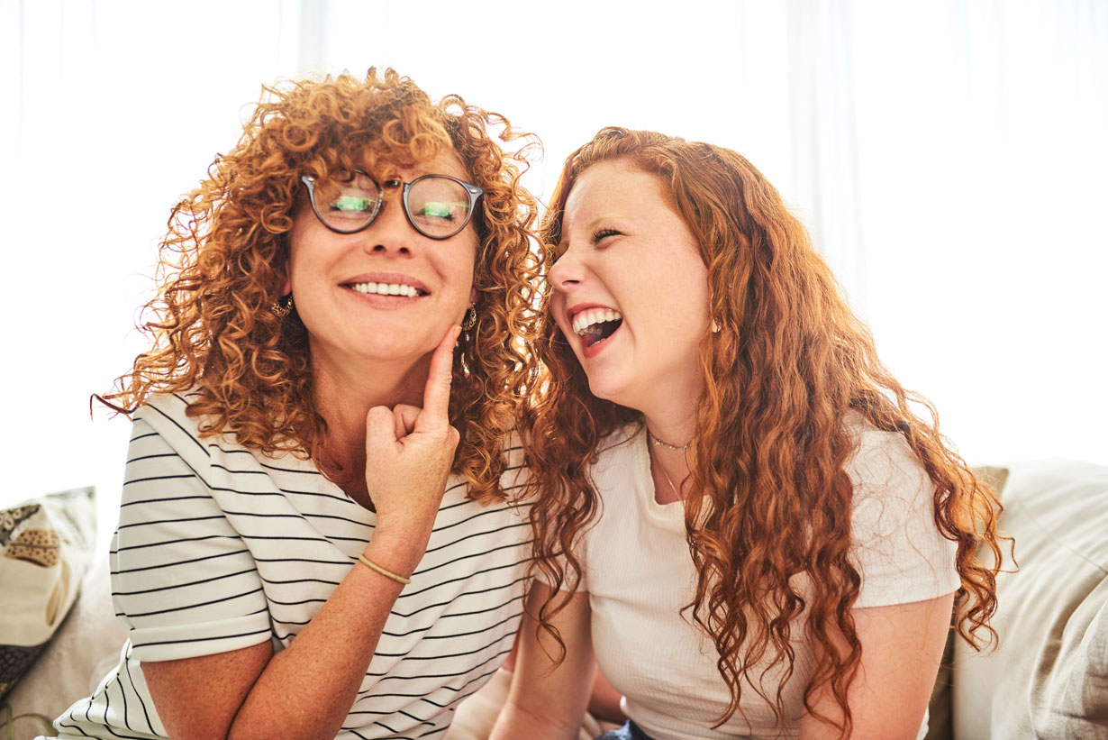 Mum and daughter